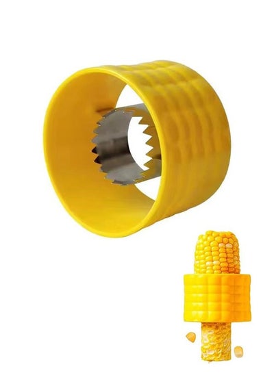 Buy Handy Corn Stripper Tool, Easy Corn Cob Remover with Stainless Steel Blades, Quick Corn Shucker and Kernel Remove for Home Kitchen in Saudi Arabia