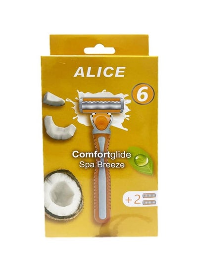 اشتري Alice Comfort Glide Spa Breeze + 2 Razor في مصر