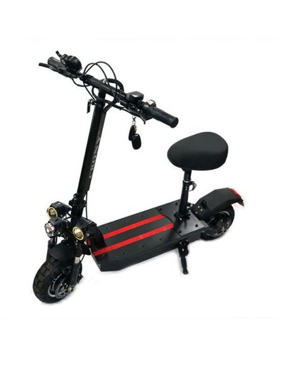 اشتري Electronic Scooter Dk10 for Adults with Seat Dual Motor Long Range في الامارات