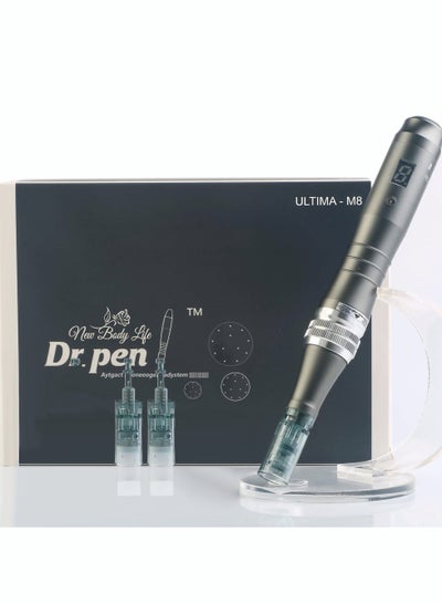 اشتري قلم إبرة مجهرية احترافي من دكتور بن ألتيما M8 ، قلم جلدي لاسلكي أدوات العناية بالبشرة (2 قطعة 16 دبوس) في السعودية
