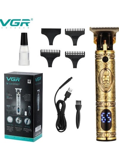 Buy V-228 Professional Rechargeable Hair Trimmer + Gift Bag Dukan Alaa in Egypt