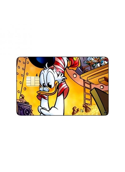 Buy PRINTED BANK CARD STICKER Animation Mr.Scrooge By Disney in Saudi Arabia