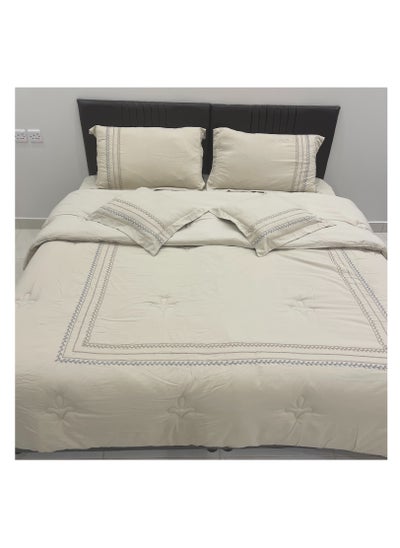 اشتري Duvet Cover Full Size, Soft Solid color minimalist Full Duvet Cover Set في السعودية