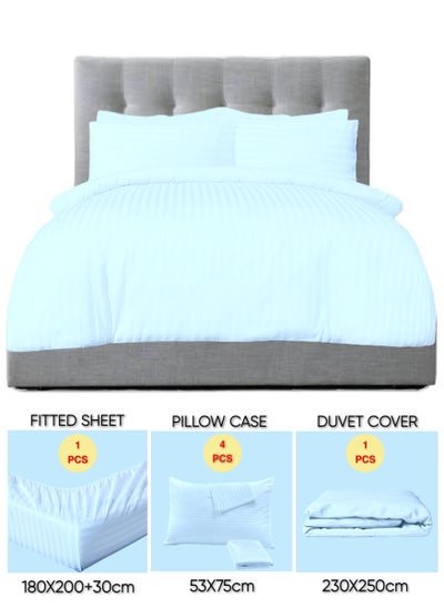 Buy 6 Pieces King Size Bedding Cover Set in UAE