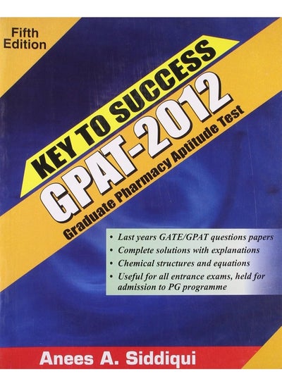 Buy Key to Success GPAT-2012 Graduate Pharmacy Aptitude Test in UAE