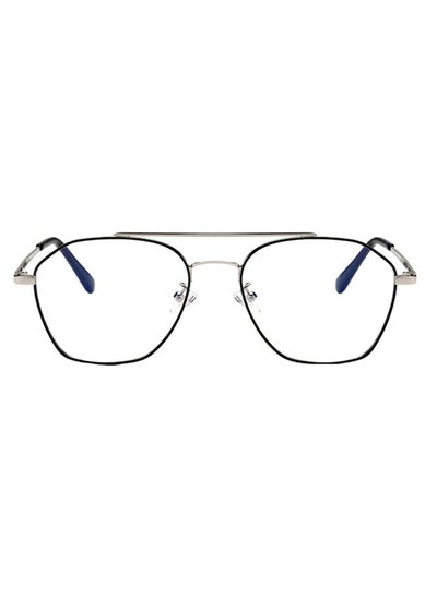 Buy Blue Light Blocking Computer Glasses Reduce Eye Strain Metal Aviator Frame Glasses in UAE