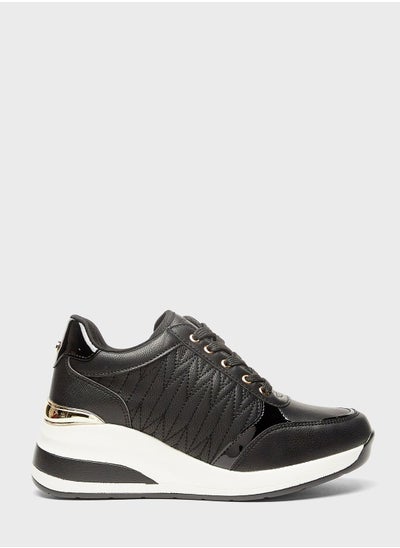 Buy Lace Up Low Top Sneakers in Saudi Arabia