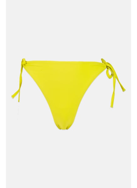 Buy Women Plain Pull On Bikini Bottom, Green in UAE