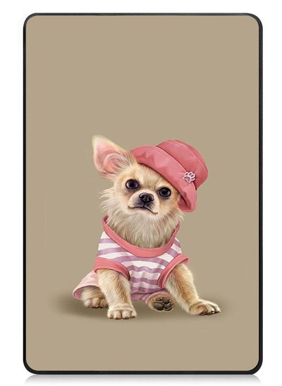 اشتري Protective Flip Case For Lenovo Tab M10 (2023) With Trifold Stand Auto Wake Sleep Shockproof Cover Cute puppy في الامارات