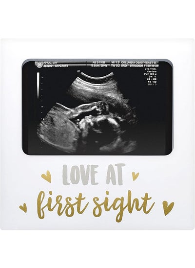 Buy Tiny Ideas Love At First Sight Sonogram Keepsake Photo Frame Ultrasound Photo Frame For Baby Girl Or Baby Boy in Saudi Arabia