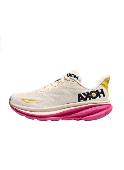 Buy Outdoor Running Sneakers Beige/Pink/Yellow in UAE