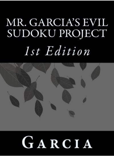 اشتري Mr. Garcia's Evil Sudoku Project في الامارات