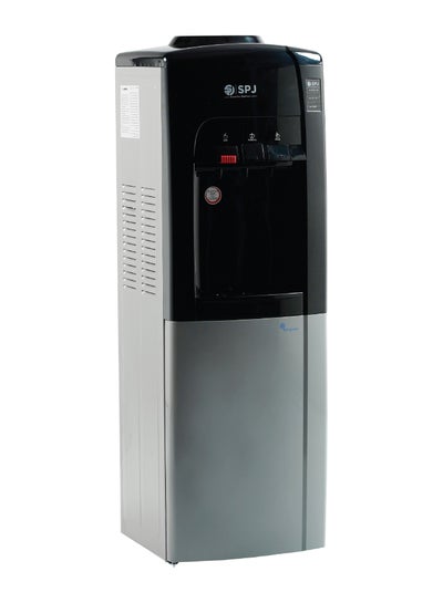 Buy SPJ 16 Litre Water Dispenser, Refrigerator with 16 Litre Cabinet, Hot & cold Water Dispenser, Convenient 3 Push Taps, Child Safety Lock, Antibacterial Material, BLACK/SILVER, WDBLR-CN003, 1 Yr warrant in UAE