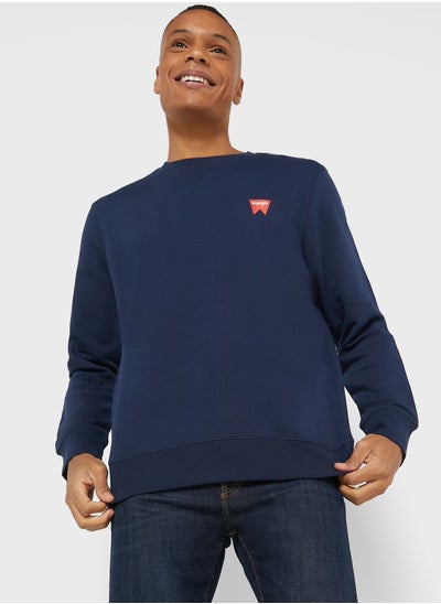 Buy Logo Crew Neck Sweatshirt in UAE