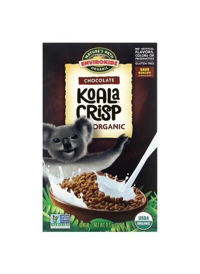 Buy EnviroKidz, Organic Chocolate Koala Crisp Cereal, 11.5 oz (325 g) in UAE