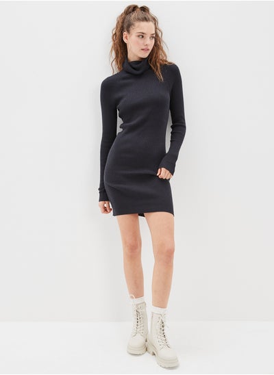 Buy AE Turtleneck Long-Sleeve Mini Dress in Egypt