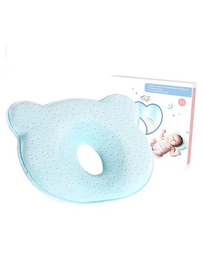 اشتري Flat Head Baby Pillow, Memory Foam Baby Pillow for Newborn Prevent Flat Head, في الامارات