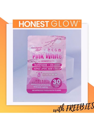 Buy Honest Glow Pink White Glutathione Plus Collagen in UAE