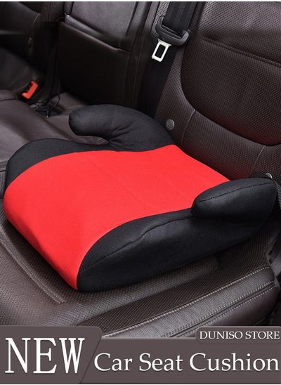 Buy Portable Child Car Safety Chair Safety Seat Travel Booster Car Seat Heightening Seat Cushion with Armrest for Kids in Saudi Arabia