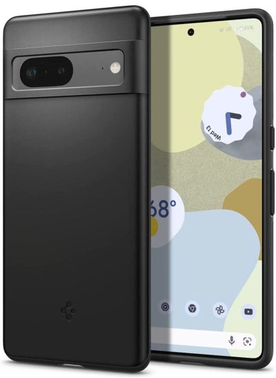 Buy Thin Fit Google Pixel 7 Case Cover - Black Black in UAE