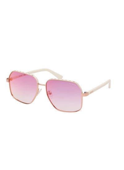 اشتري Women's UV Protection Square Sunglasses - GU0010721Z58 - Lens Size: 58 Mm في الامارات