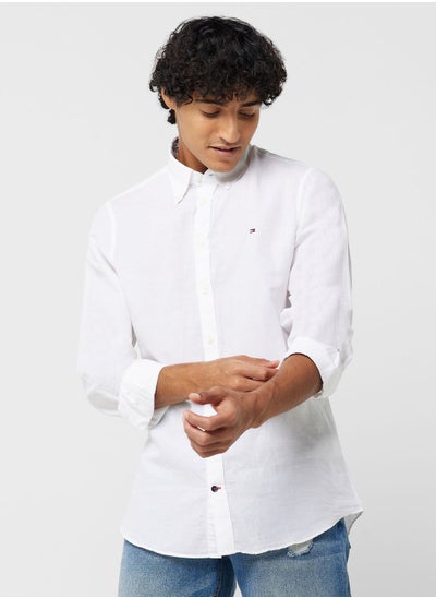 Buy Button Down Slim Fit Shirt in Saudi Arabia