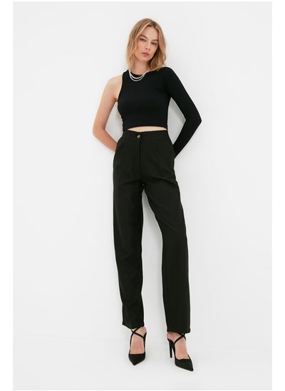 Buy Pants - Black - Straight in Egypt