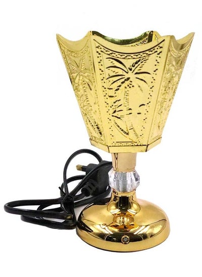 Buy Oud Bakhoor Arabic Incense Burner Electric Mabkhara Gold – DE1002 in UAE