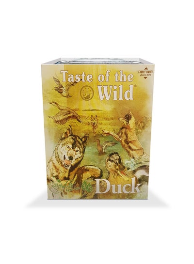 Buy Taste of the Wild Duck with Fruit & Vegetables Tray Wet Dog Food  390G in UAE