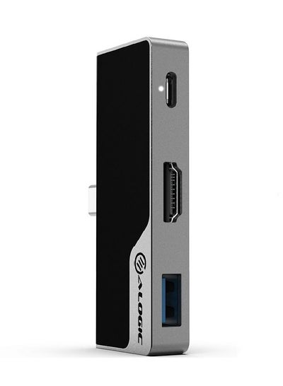 Buy Alogic USB-C Dock Nano Mini with USB-A Ultra Series Space Grey in UAE