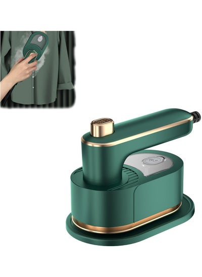 Buy 2024 New Portable Mini Ironing Machine,30s Heating, Handheld Multifunctional Steam Iron Support Dry and Wet Ironing,180° Rotatable & Lightweight Mini Iron Suitable for Home And Travel (Green) in Saudi Arabia