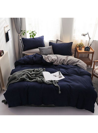 Buy 4-Piece Set Bedding Quilt Cover Set with 1 Quilt Cover 1 Sheet and 2 Pillowcases 2m Bed (200 * 230cm) in UAE