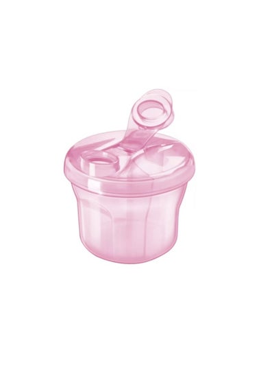 Buy Durable Baby On-The-Go Milk Powder Dispenser Holds Upto 3 Servings, Pink- 260ml in Saudi Arabia