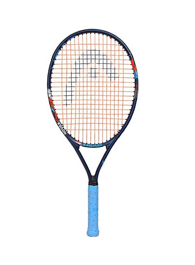 Buy Novak 25 Aluminium Tennis Racquet , Half Cover (Multicolour) in Saudi Arabia