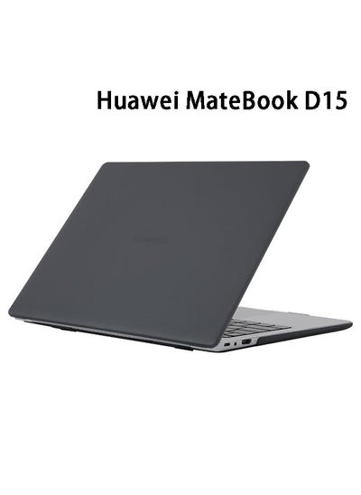 Buy Protective Hard Shell Cover For HUAWEI MateBook D 15 15.6-Inch Black in Saudi Arabia