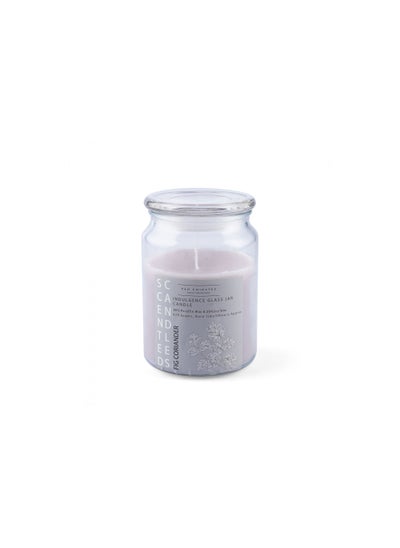 Buy Indulgence Jar Candle 420gm fig Coriander in UAE