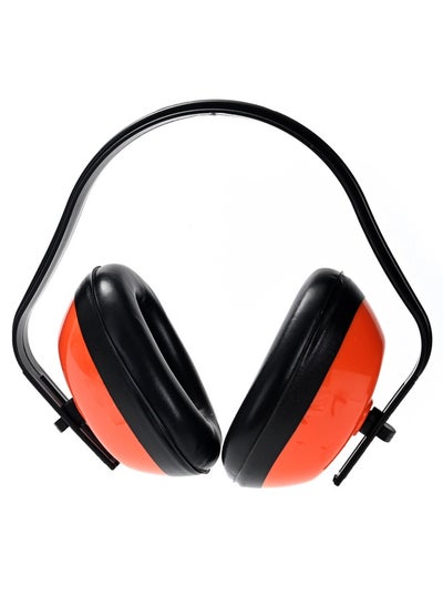 Buy Lawazim Earmuffs -Orange- Noise Reduction Headphones with Soft Cushions & Adjustable Headband - Hearing Protection for Shooting Range, Construction, Lawn Mowing, Industrial Use, and Outdoor Activities in Saudi Arabia