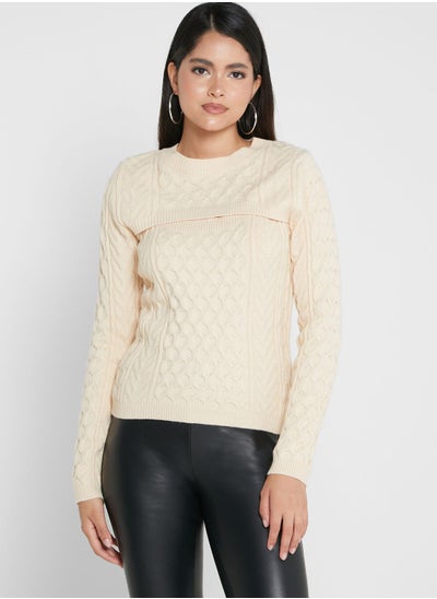 Buy Cut Out Sweater in Saudi Arabia