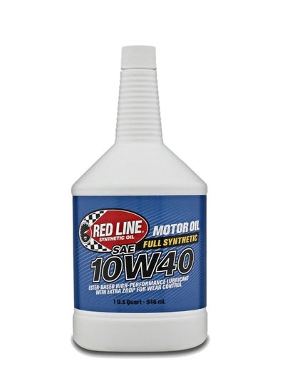 Buy RED LINE OIL 11404 High Performance Motor Oil 10W40 0.95 L in UAE