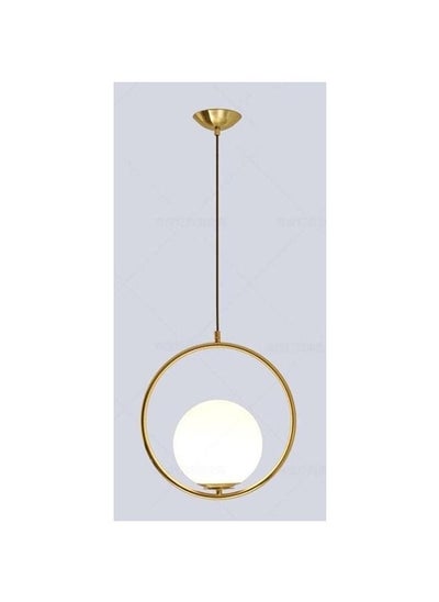 Buy Ceiling Lamp - Gold And White in Egypt