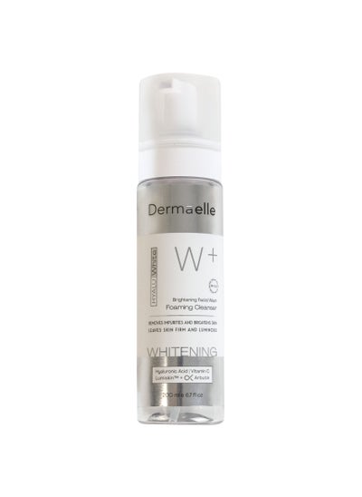 Buy Dermaelle hyaluwhite Foaming Cleanser 200 ML in Egypt