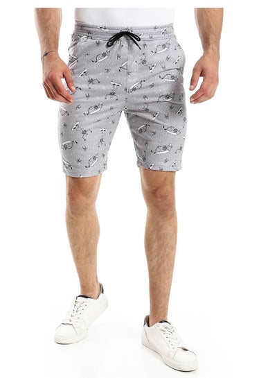 Buy Slip On Cotton Shorts With Side Pockets in Egypt