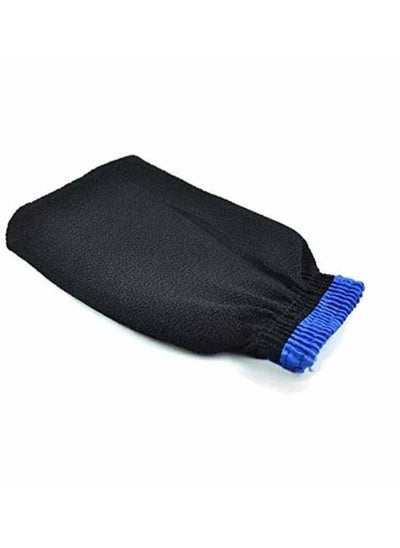 Buy Moroccan Oil exfoliating Mitt Dead Skin Remover Bath Exfoliating Scrub Mitt Viscose Exfoliating Bath Gloves in UAE