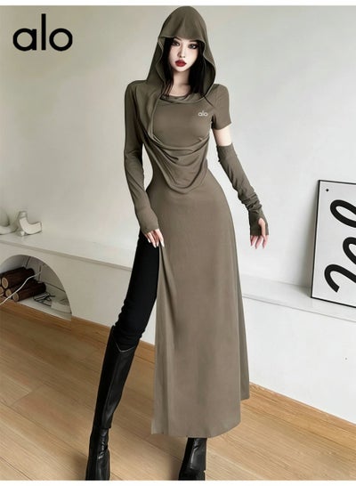 knee length dresses for ladies Orchid Lace Illusion Long Sleeves Mermaid Wedding Prom Dress main image 1