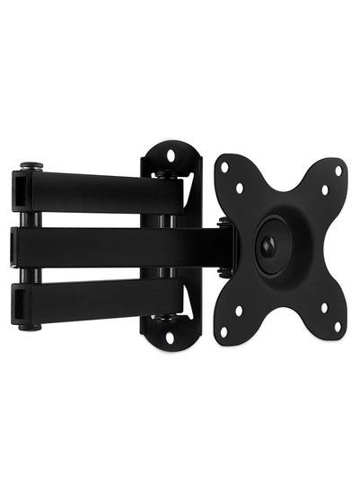 اشتري TV Wall Mount, Universal Fit for 19, 20, 24, 27, 32, 34, 37 and 40 Inch TVs and Computer Monitors, Full Motion Tilt and Swivel 14” Extension Arm في الامارات