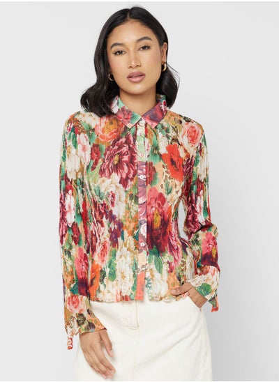 اشتري Floral Printed Top في السعودية