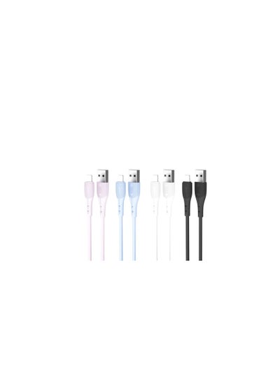 Buy XO NB159 USB Cable Apple 1.2 Meter-White in Egypt