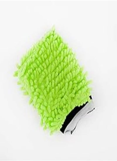 Buy Generic Deluxe Double Sided Car Washing Microfiber Mitt in Egypt