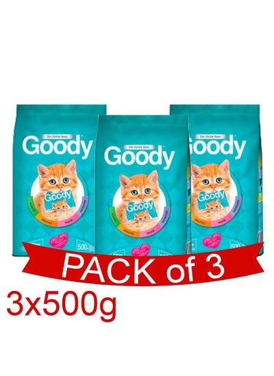 Buy Goody Kitten Food 500g - 3 Packets in UAE