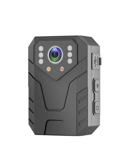 Buy Enforcement Recorder 4K High-Definition Chest-Worn Multi-Functional Endurance Wireless Waterproof Back Clip Camera Patrol in UAE